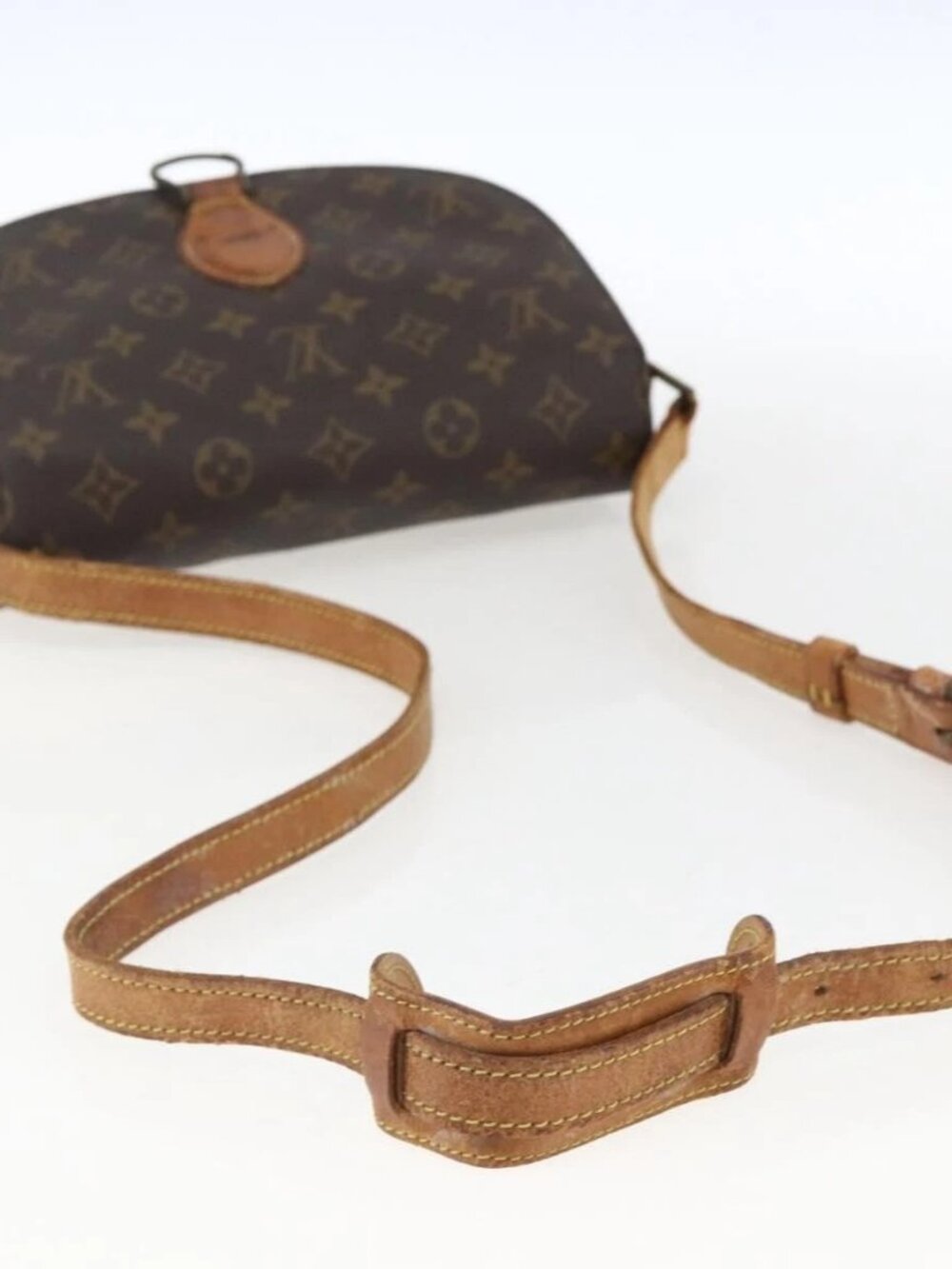 LOUIS VUITTON Monogram Saint Cloud GM Shoulder Bag M51242 LV Auth 171997 - Picture 7 of 16